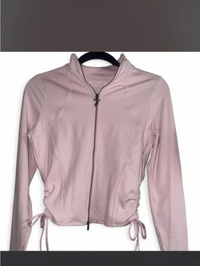 Hollister Light Pink Full-Zip Hoodie Jacket